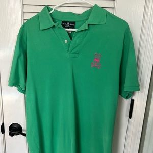Green Psycho Bunny Polo. SIZE 6. NEW